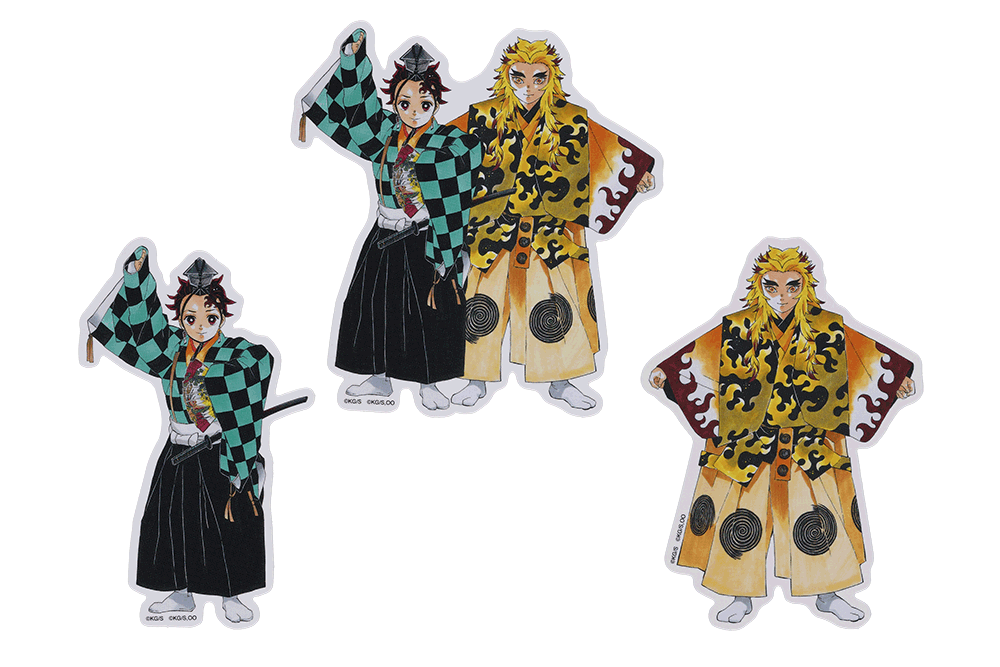 ダイカットステッカー（3枚セット）